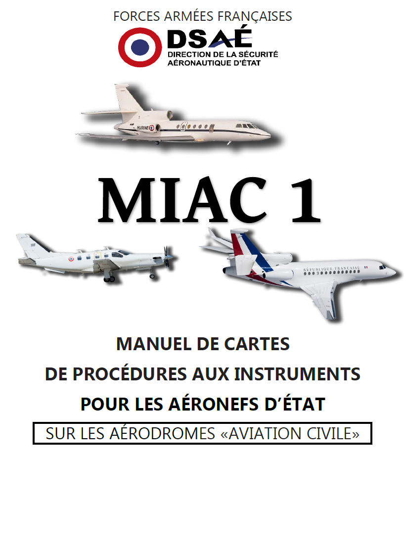 Manuel de cartes de procédures aux instruments sur les aerodromes de l'aviation civile